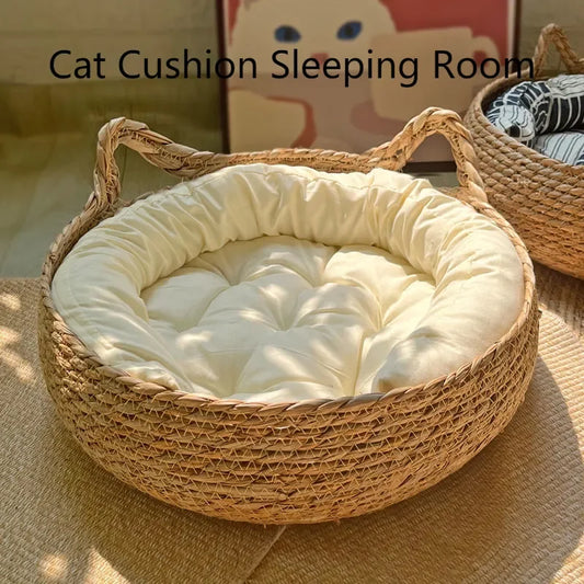 Handmade Fine Woven Cat Nest